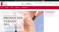 Desktop Screenshot of formacionegs.com
